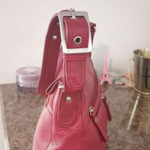 Stone & Co. Cherry Red Shoulder Bag